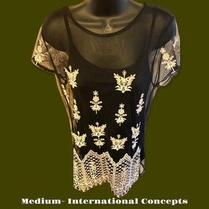 Black and white flirty